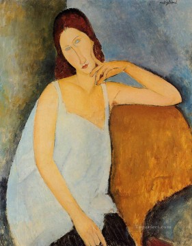 アメデオ・モディリアーニ Painting - ジャンヌ・エビュテルヌの肖像 1918 1 アメデオ・モディリアーニ